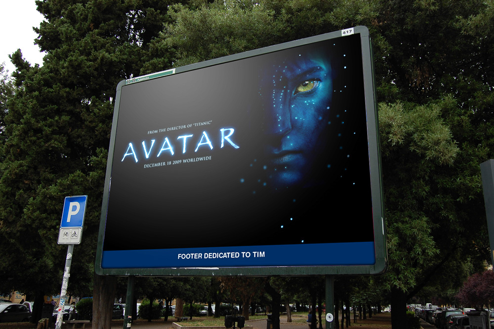 Simulazione Campagna pubblicitaria TIM - "Avatar"