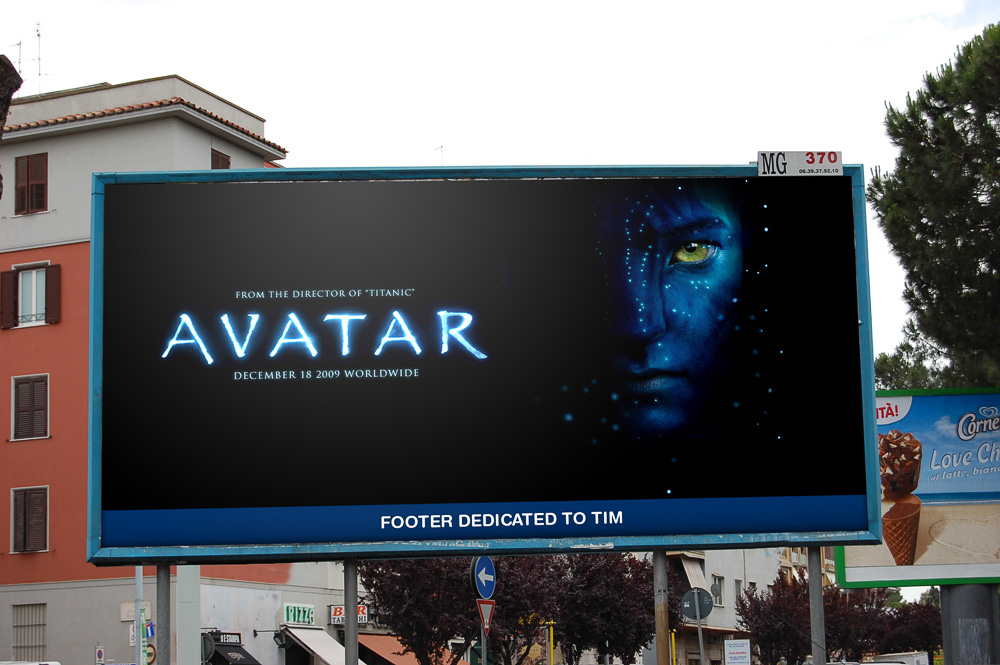 Simulazione Campagna pubblicitaria TIM - "Avatar"
