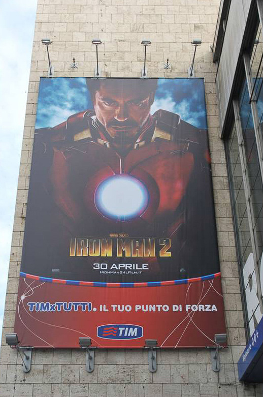 Campagna pubblicitaria TIM  "Iron Man 2"