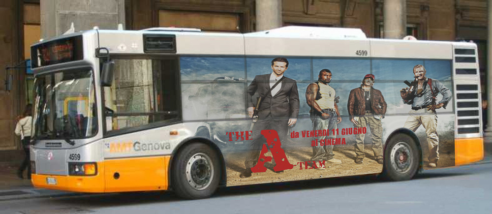 Campagna pubblicitaria "A-Team" Rivestimenti Mobili