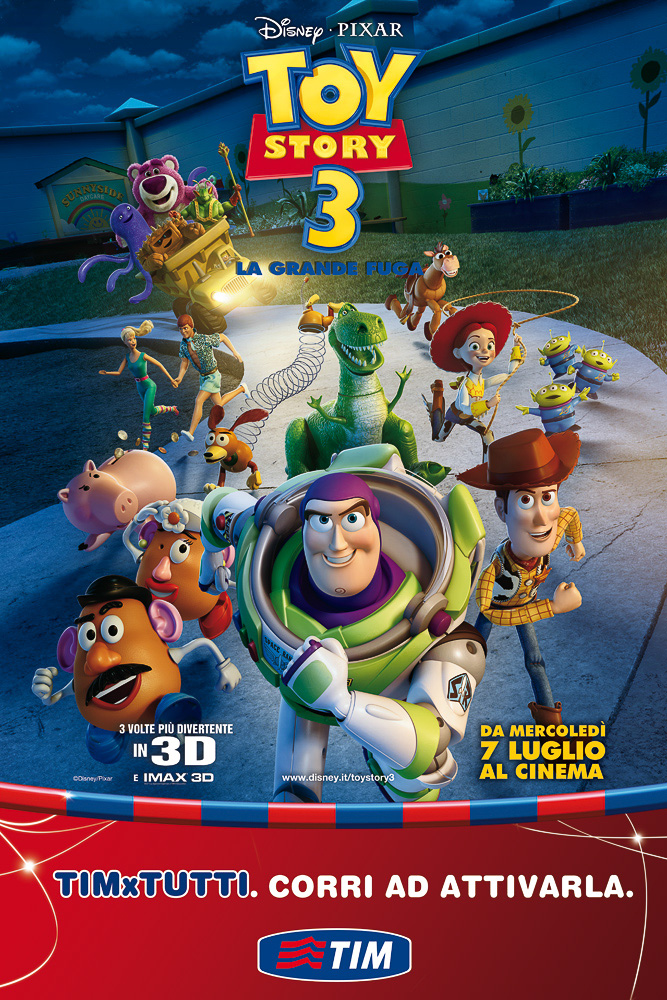 Campagna pubblicitaria TIM  "Toy Story 3"