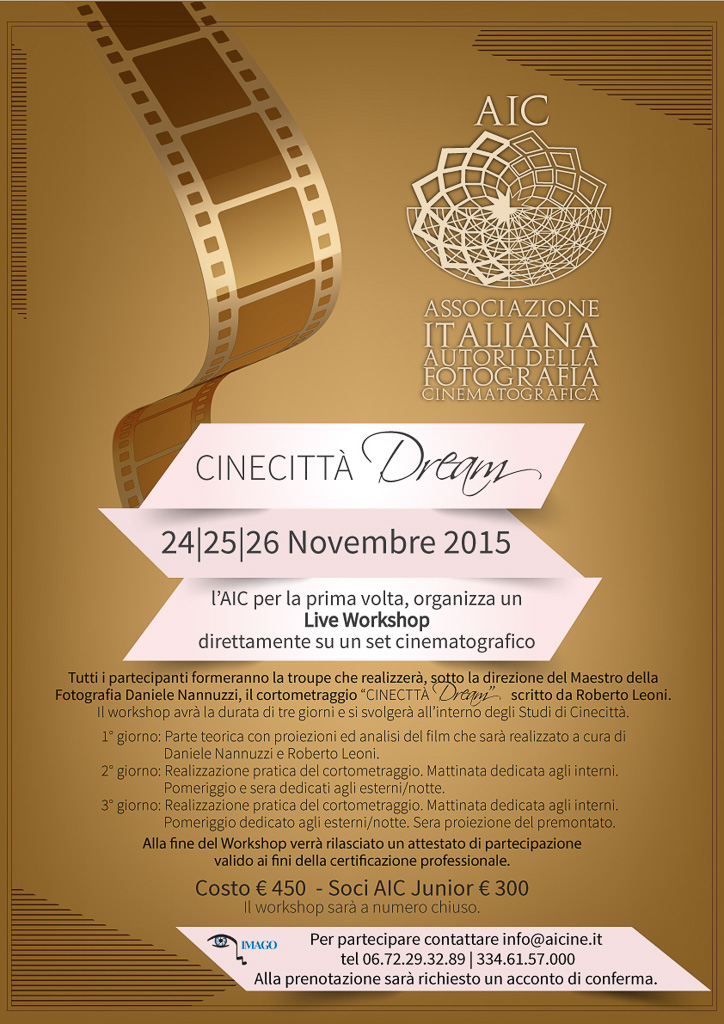 AIC Associazione Italiana Autori della Fotografia Cinematografica