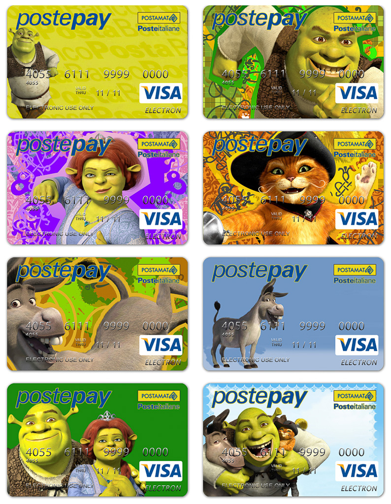 Progetto PostePay Shrek | Poste Italiane